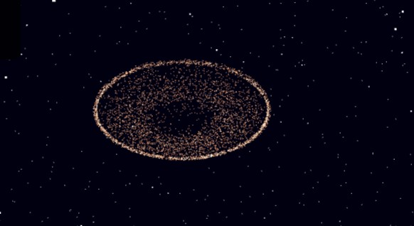 Black Hole Simulation – CSS JavaScript gravitational visual animation with light-bending effect free download